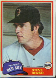 1981 Topps Baseball Cards      063      Steve Renko
